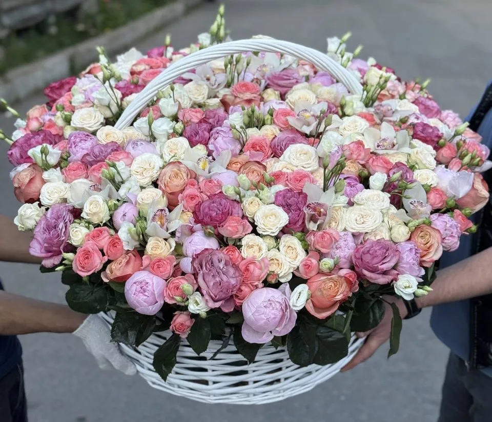 Корзина нежных чувств